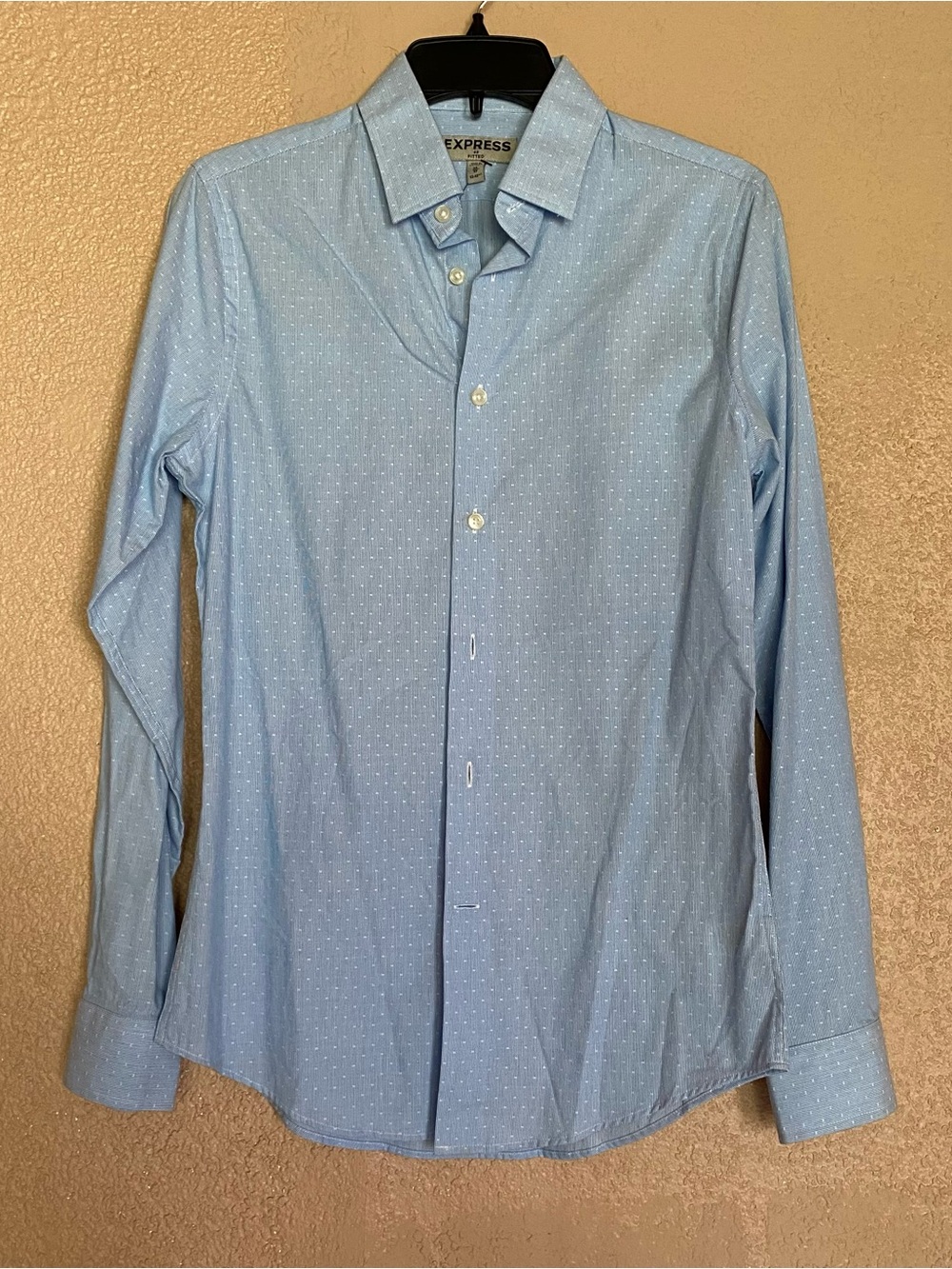 Express Light Blue Men’s Dress Shirt